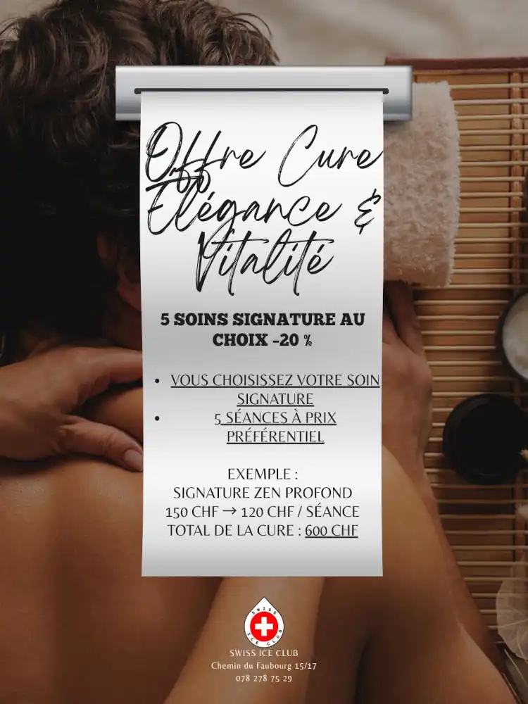 bienfaits du froid et massage à Genève